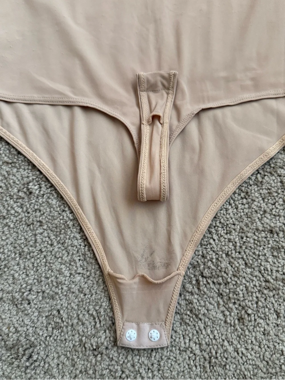 ALIX Long Sleeve Nude Bodysuit